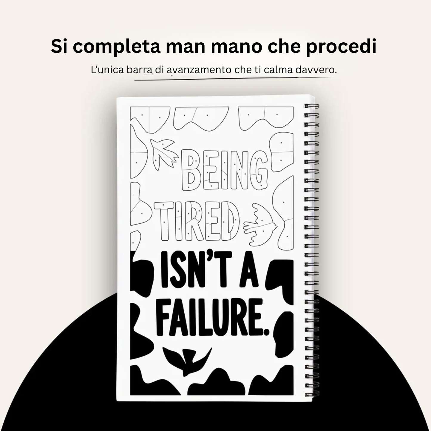 Libro da colorare con un solo colore – Reset Edition®