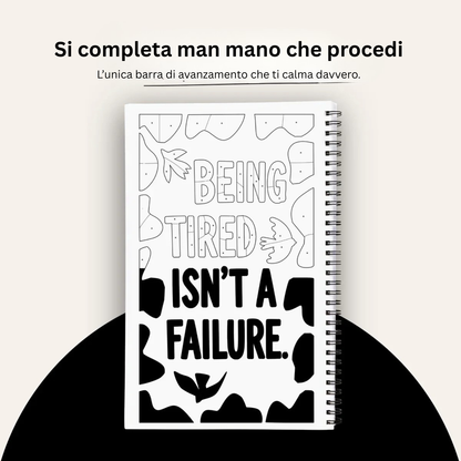 Libro da colorare con un solo colore – Reset Edition®